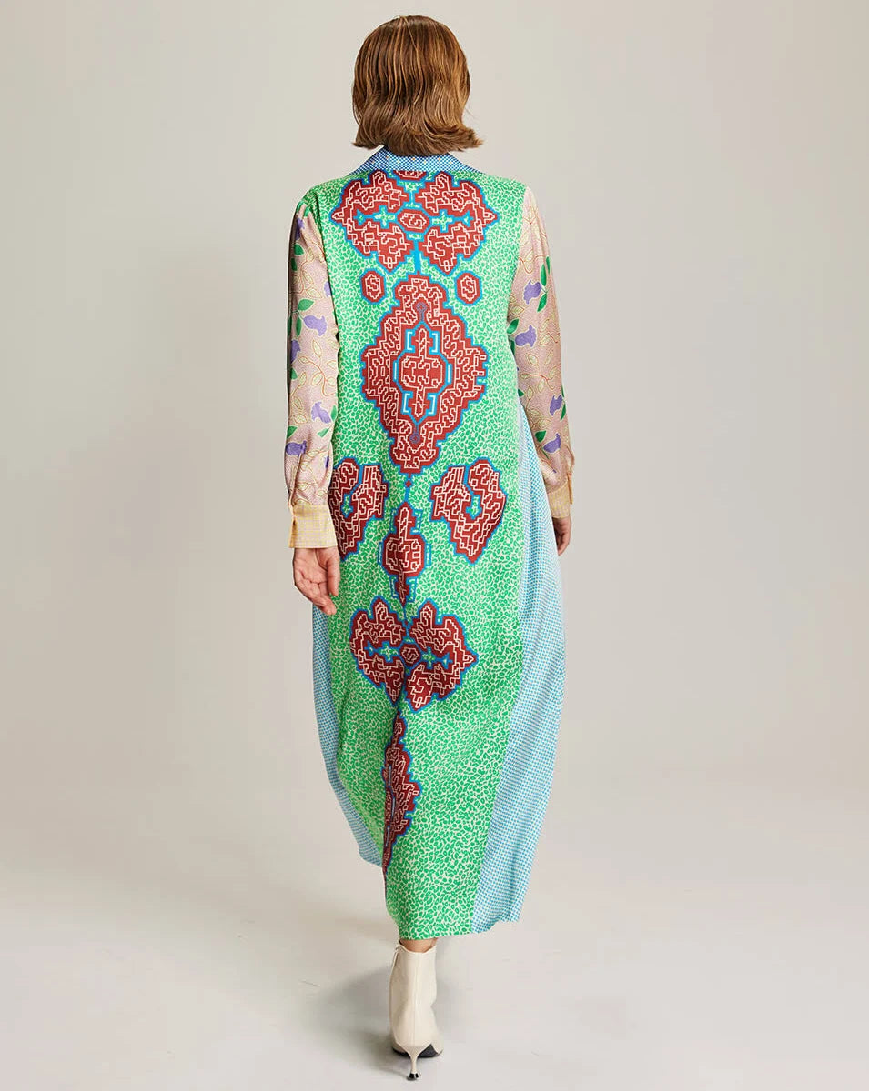 KENNEDY PLACKET MAXI DRESS