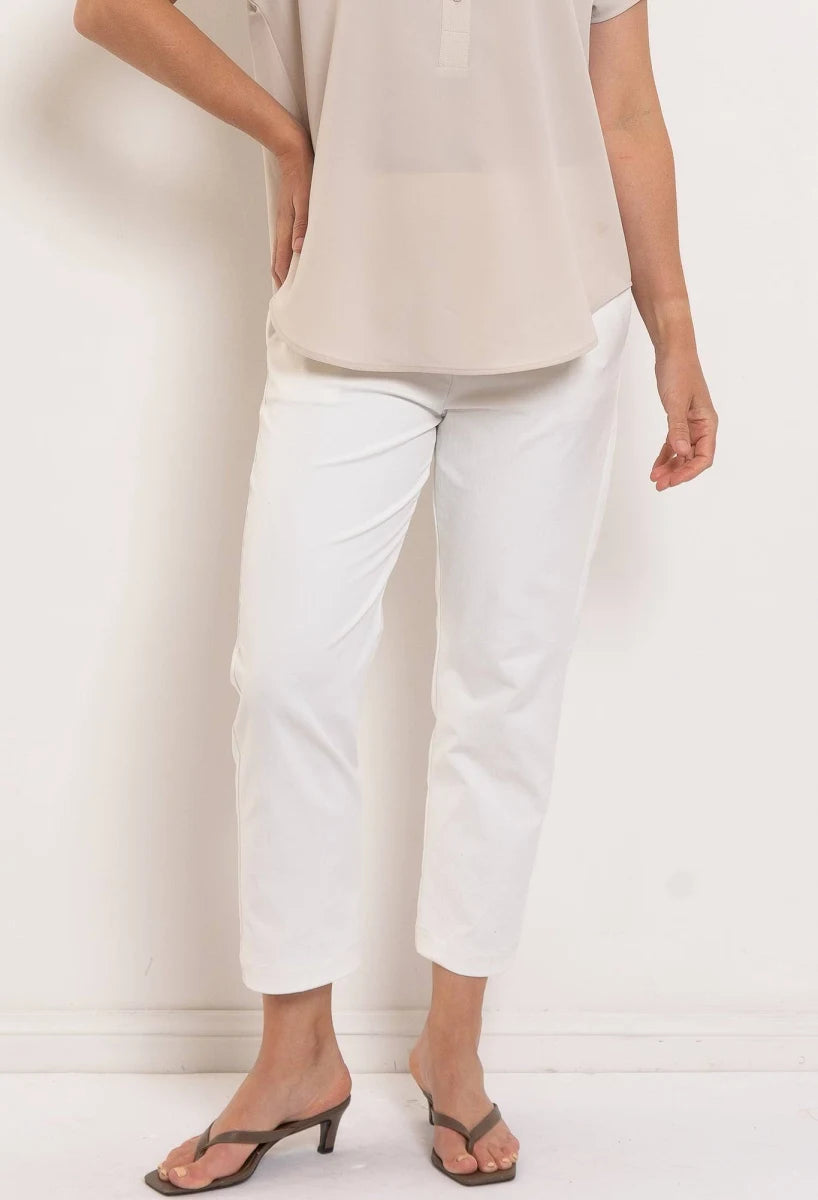 TAPERED FLAT PANT