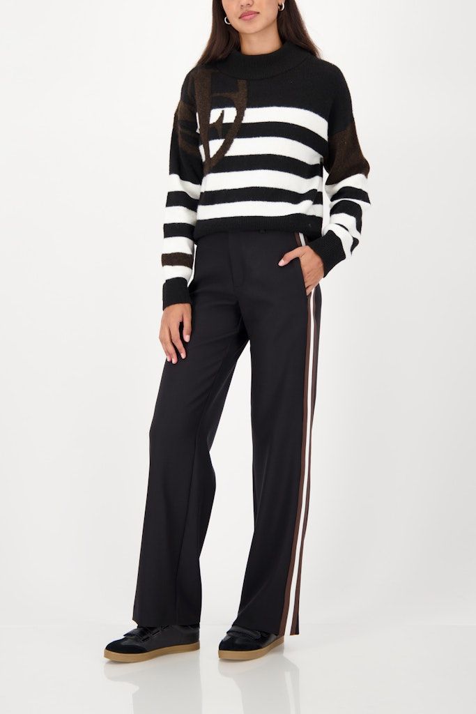 GIRDLE STRIPE PANTS