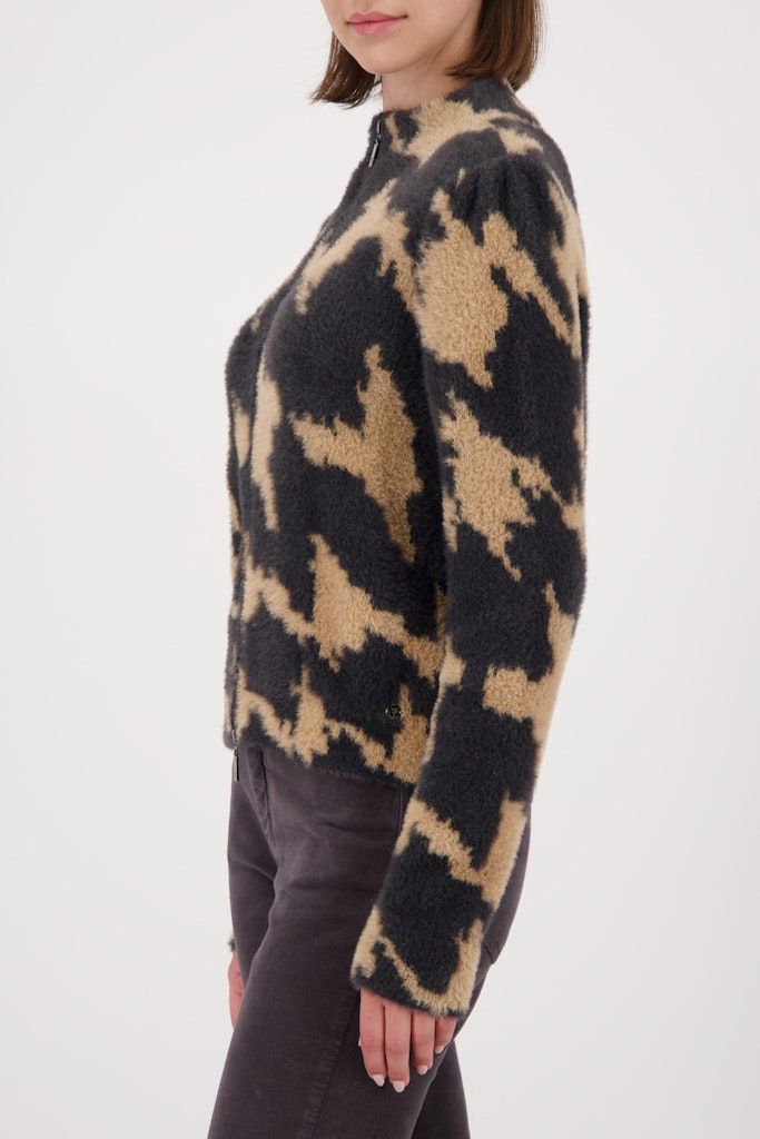 HOUNDSTOOTH CARDIGAN